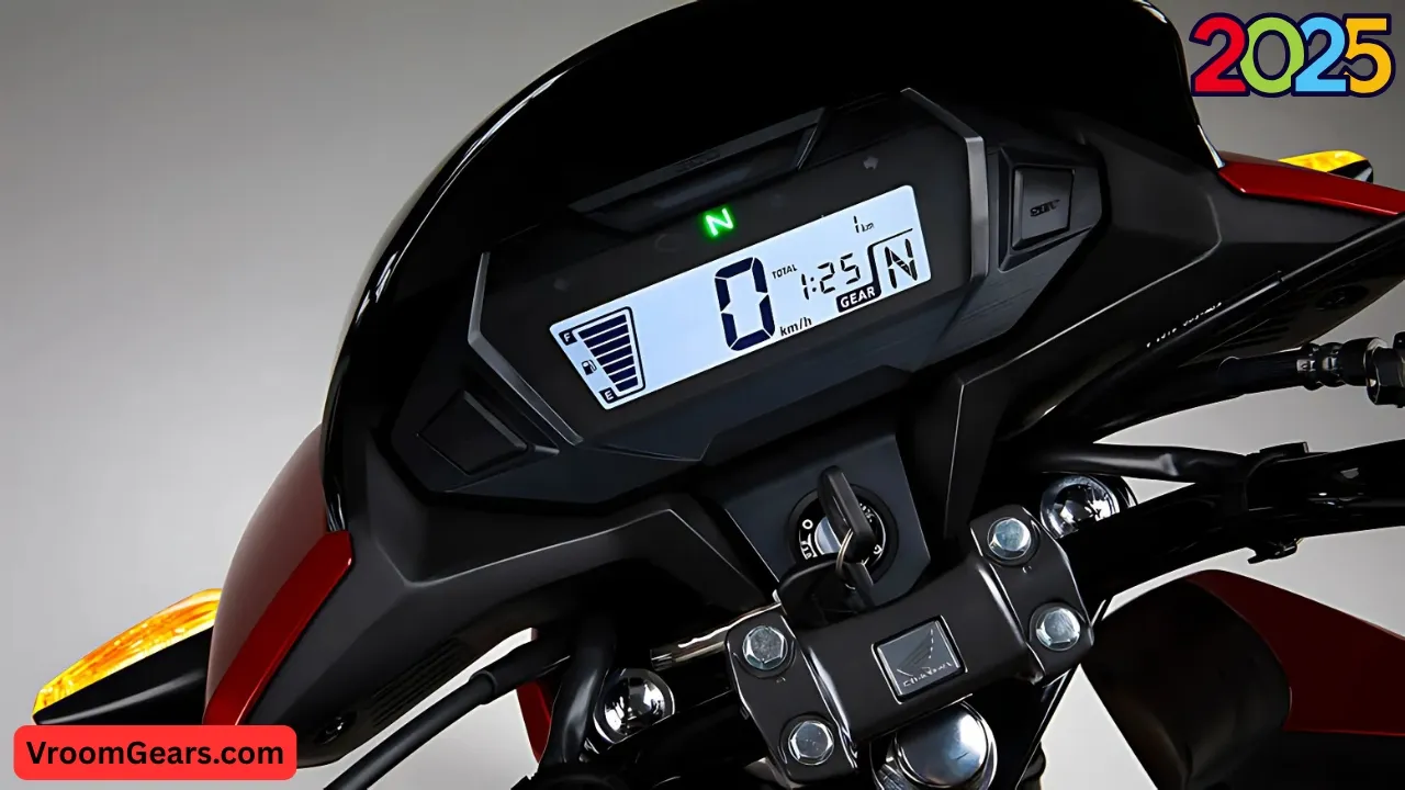 Honda CB 125 F TFT Display